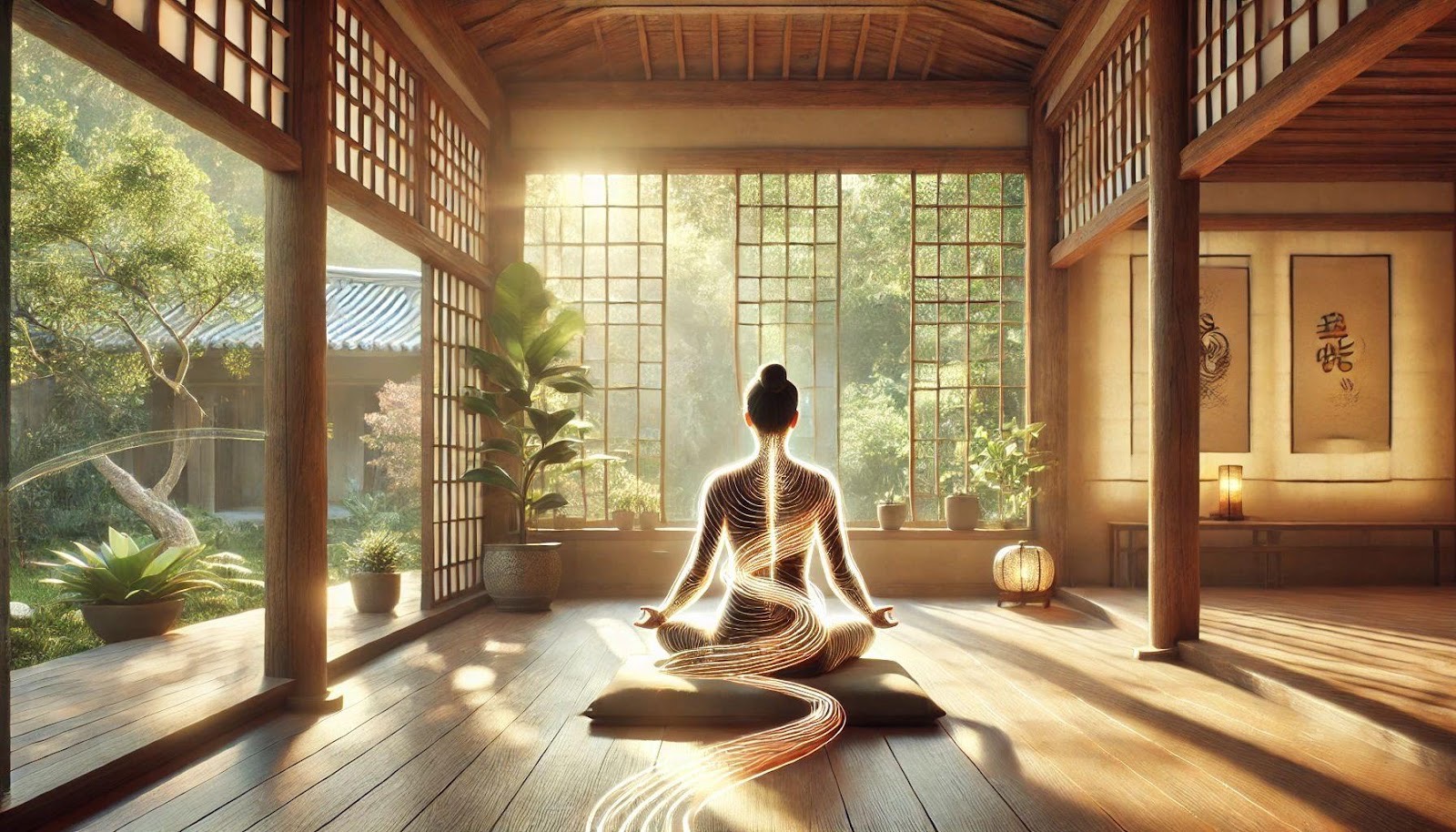 打坐参禅:禅坐中的气感与能量流动 – Star Lake Meditation Center